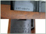 Ruger Ranch Rifle Mini-14 222 Rem 18.5” w Rings 1988 Excellent - 4 of 4