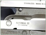 AMT Automag III 30 Carbine 6.5” Pistol Rare - 4 of 4