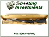 Weatherby Mark V Accumark 257 Wby Mag 26” LNIB Rifle - 1 of 4