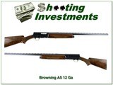 Browning A5 Light Twelve Belgium 12 Ga 30” Full Shotgun 1973 Excellent - 1 of 4