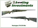 Remington Model 770 Whitetail Pro 270 Win Camo 22” Rifle - 1 of 4