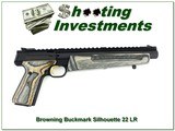 Browning Buck Mark Varmint Silhouette Laminate 22 LR 9 7/8” HB Pistol - 1 of 4