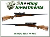 Weatherby Mark V Euromark 460 Wby Mag 26” Rifle w Leupold VXIII - 1 of 4