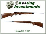 Savage Model M93 93 Deluxe 17 HMR 24” Rifle Excellent - 1 of 4