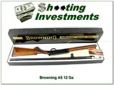 Browning A5 Light Twelve 12 Ga Belgium 30” Full VR w Box 1967 - 1 of 4