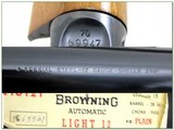 Browning A5 Light Twelve 12 Ga Belgium 30” Full VR w Box 1967 - 4 of 4