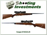 Cooper Arms of Montana Model 57-M Custom Classic 22 LR serial #90 - 1 of 4