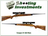 Cooper Arms of Montana Model 21 223 Rem 24” Like New w Leupold VXIII - 1 of 4