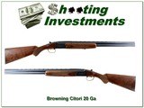 Browning Citori 20 Ga 3” 26” Invector Plus Near New Extra Nice Wood - 1 of 4