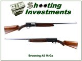Browning A5 Belgium 16 Ga Shotgun 28” Mod Excellent 1951 - 1 of 4