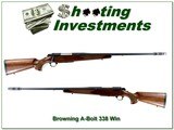 Browning A Bolt II Medallion 338 Win Mag 27” Rifle w BOSS - 1 of 4