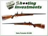 Sako L579 Forester 22-250 Rem Varmint 24” HB Near New w Rings - 1 of 4