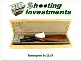 Remington Model 24 Takedown 22 LR Rifle w Case 1931 Rare 19.25” - 1 of 4