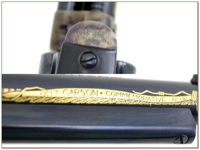 Colt New Frontier Kit Carson Commemorative 1809-1984 22 LR 6” NIC SAA Revolver - Image 4 of 4
