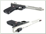Ruger MK III Hunter Stainless Fluted 22 LR 6.88” Threaded w Box and Extra Mag - Image 3 of 4