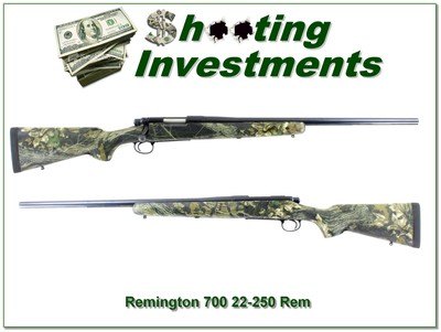 Remington Model 700 BDL Varmint Special 22-250 Rifle 24” HB 1984 w Camo Stock - Image 1 of 4