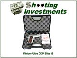 Kimber Ultra CDP Elite STS II 45 ACP 3” 1911 Pistol LNIC 1 of 650 Rare - Image 1 of 4