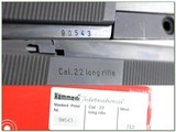 Hammerli Model 212 22 LR Exc Cond in box! - Image 4 of 4