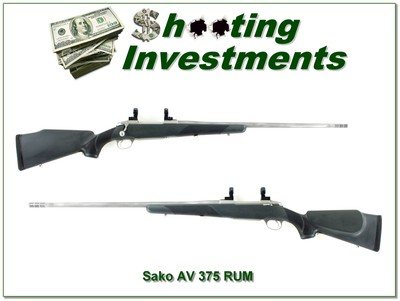 Sako V Stainless 375 Ultra Mag RUM 27” Rifle - Image 1 of 4