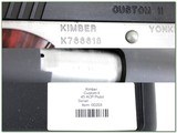 Kimber Custom II 1911 45 ACP Pistol 5” w Case and Extra Magazine Two Tone - Image 4 of 4