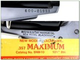 Ruger New Model Blackhawk 357 Max Maximum 10.5” NNIB Rare 1983 Revolver - 4 of 4