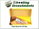 Ruger Speed Six 357 Mag Stainless 2.75” Revolver w Box 1980 - 1 of 4