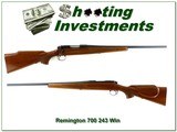 Remington Model 700 ADL 243 Win 22” Rifle Early Excellent - 1 of 4