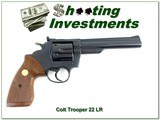 Colt Trooper II 22 LR 6in blued collector! - 1 of 4