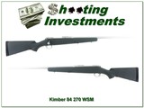 Kimber Model 8400 Montana Stainless Kevlar 270 WSM 24” Rifle - Image 1 of 4