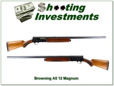 Browning A5 Magnum Twelve Belgium 12 Ga 32” Full VR 1962 - Image 1 of 4