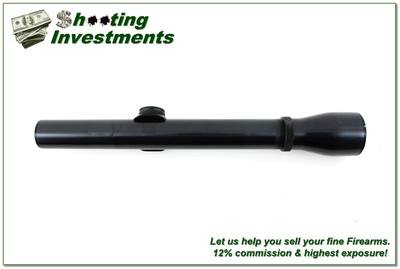 Vintage Weaver K3-C3 3x Steel USA Rifle Scope w Fine Reticle - Image 1 of 4
