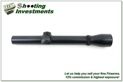 Vintage Weaver K3-C3 3x Steel USA Rifle Scope w Fine Reticle - Image 2 of 4