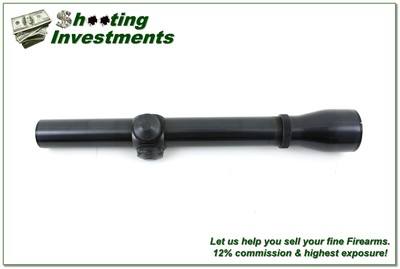 Vintage Weaver K3-C3 3x Steel USA Rifle Scope w Fine Reticle - Image 3 of 4