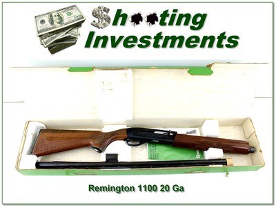 Remington Model 1100 LT-20 20 Ga VR Shotgun w Box Excellent - Image 1 of 4