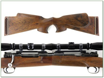 FN Mauser custom 338 Win Mag 26in Bull Barrel Leupold scope - Image 2 of 4