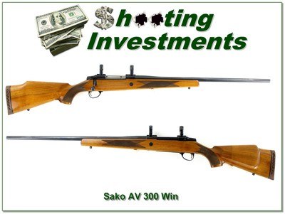 Sako AV 300 Win Mag 24.5” Rifle w Rings - Image 1 of 4