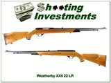 Weatherby Mark XXII 22 LR Tube 24” Rifle Collector Blond! - 1 of 4