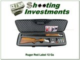 Ruger Red Label 12 Ga Shotgun 30” w Case and Chokes Like New - 1 of 4