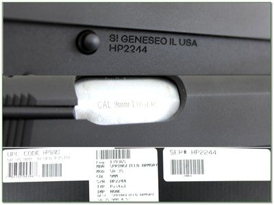Springfield Armory SA-35 Semi-Automatic Pistol 9mm new in box - Image 4 of 4
