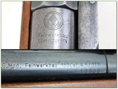 Feinwerkbau 150 .177 Air Rifle - Image 4 of 4