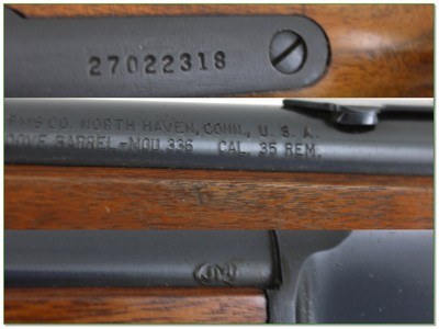 Marlin Model 336 35 Rem JM Marked 20” Lever Rifle 1973 - Image 4 of 4