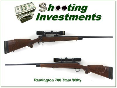 Remington 700 BDL Custom 7mm Weatherby Magnum w/ Leupold! - Image 1 of 4