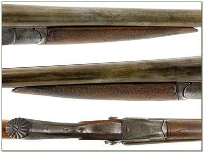 Saxton English 12 Gauge hammer SxS 28in barrels - Image 3 of 4