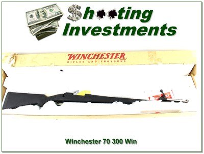 Winchester Model 70 270 Win Black Synthetic 24” Rifle New Haven Made w Box - Image 1 of 4