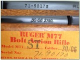 Ruger M77 30-06 200th Year of Liberty 1976 Red Pad Rifle LNIB Excellent - 4 of 4