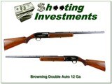 Browning Twelvette Double Auto 12 Ga Belgium 26” VR Mod Excellent 1961 - 1 of 4