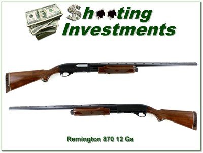 Remington Model 870 Wingmaster 12 Ga 28” VR Mod Shotgun - Image 1 of 4
