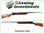 Browning A5 Magnum Twelve 12 Ga Belgium 32” Full VR 1960 Shotgun - 1 of 4