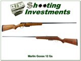 Marlin The Original Goose Gun 12 Ga JM Marked 3” 36” Full Shotgun 1974 - 1 of 4