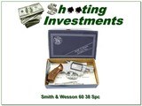 Smith & Wesson Model 60 38 Chief’s Special Stainless 2” Revolver No Dash w Box - 1 of 4